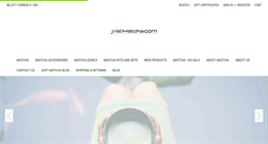 Desktop Screenshot of justmatcha.com